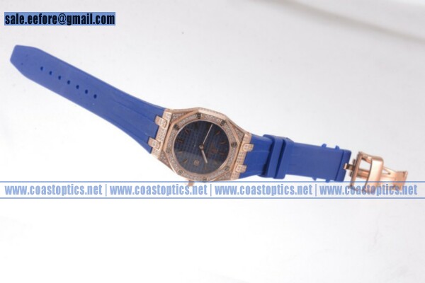 Best Replica Audemars Piguet Royal Oak Lady Watch Rose Gold 15154BA.ZZ.D004CU.01DB (EF)